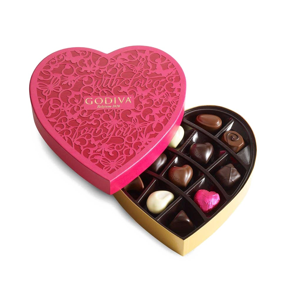 Imagen Transparente de chocolate corazón