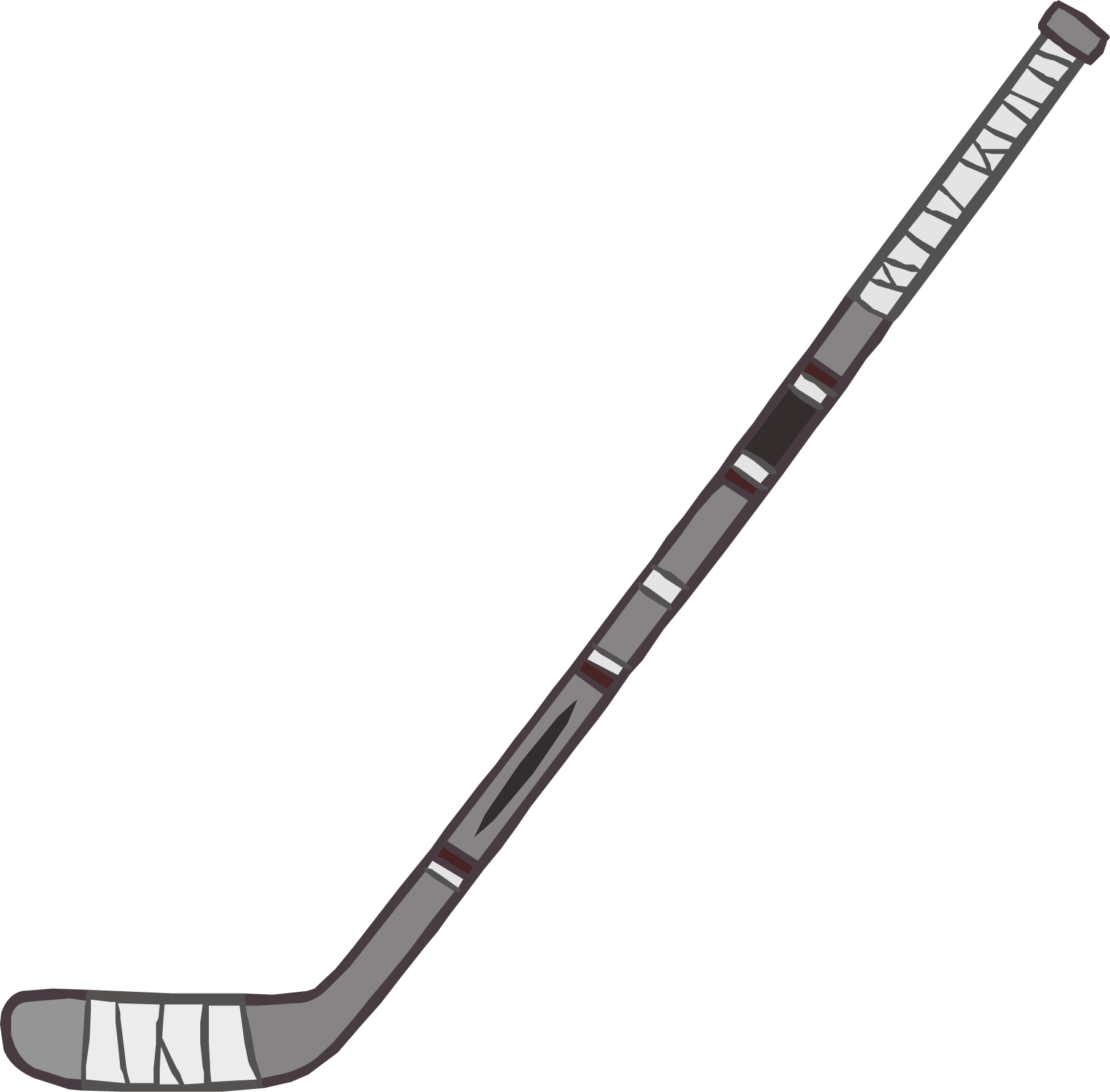 Hockey Stick Transparent Background PNG