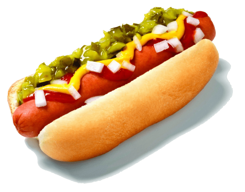 Hot Dog PNG Background Image
