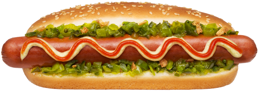 Hot Dog PNG Transparent Image