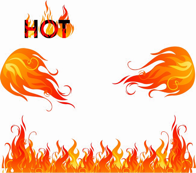 Hot Fire PNG Image