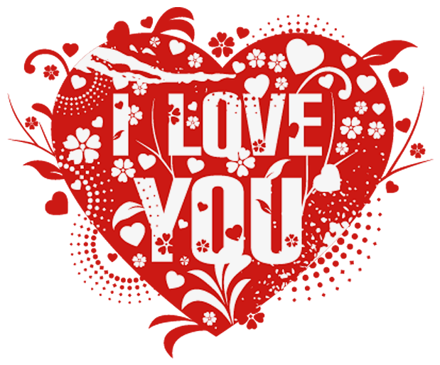 I Love You Download PNG Image
