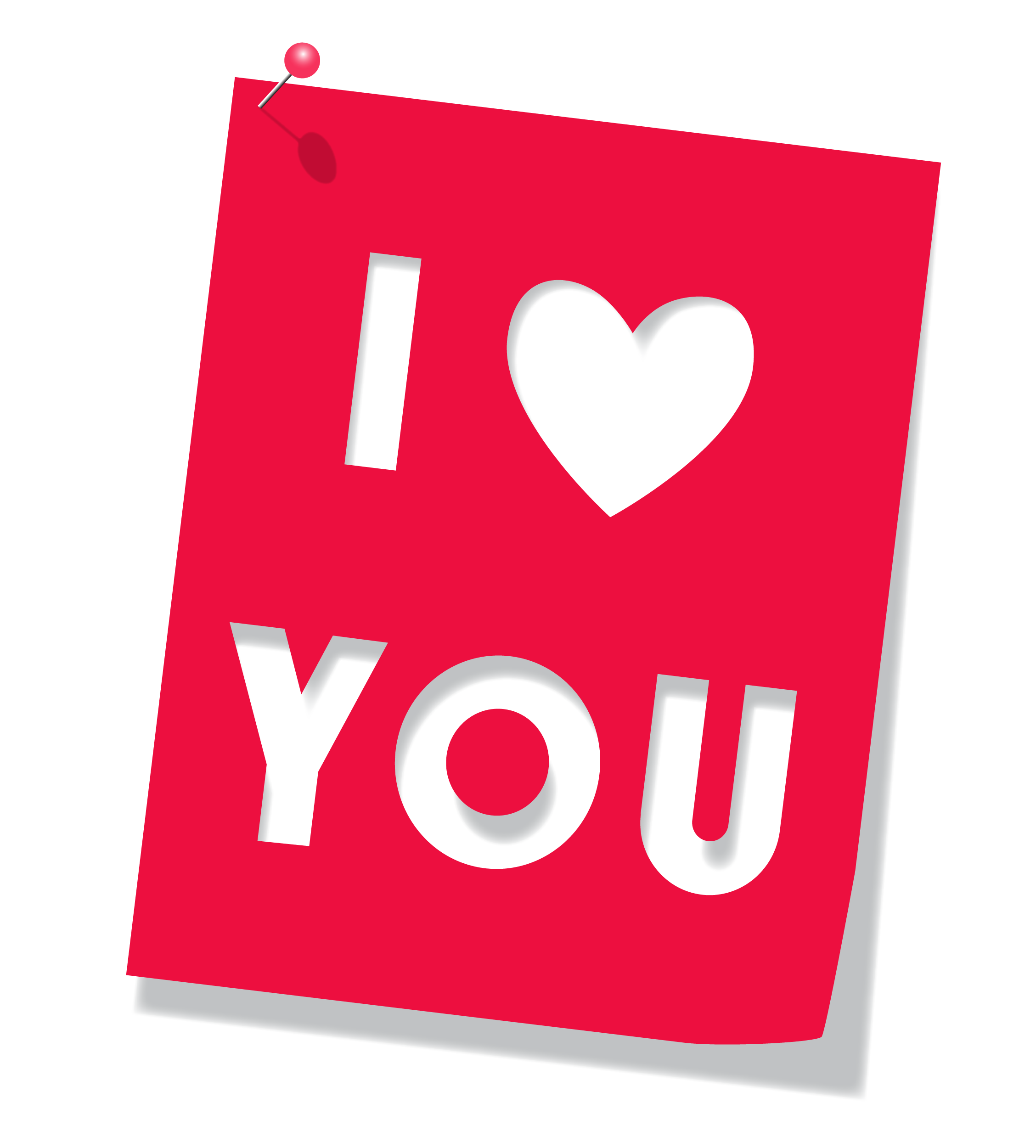 I Love You PNG Image