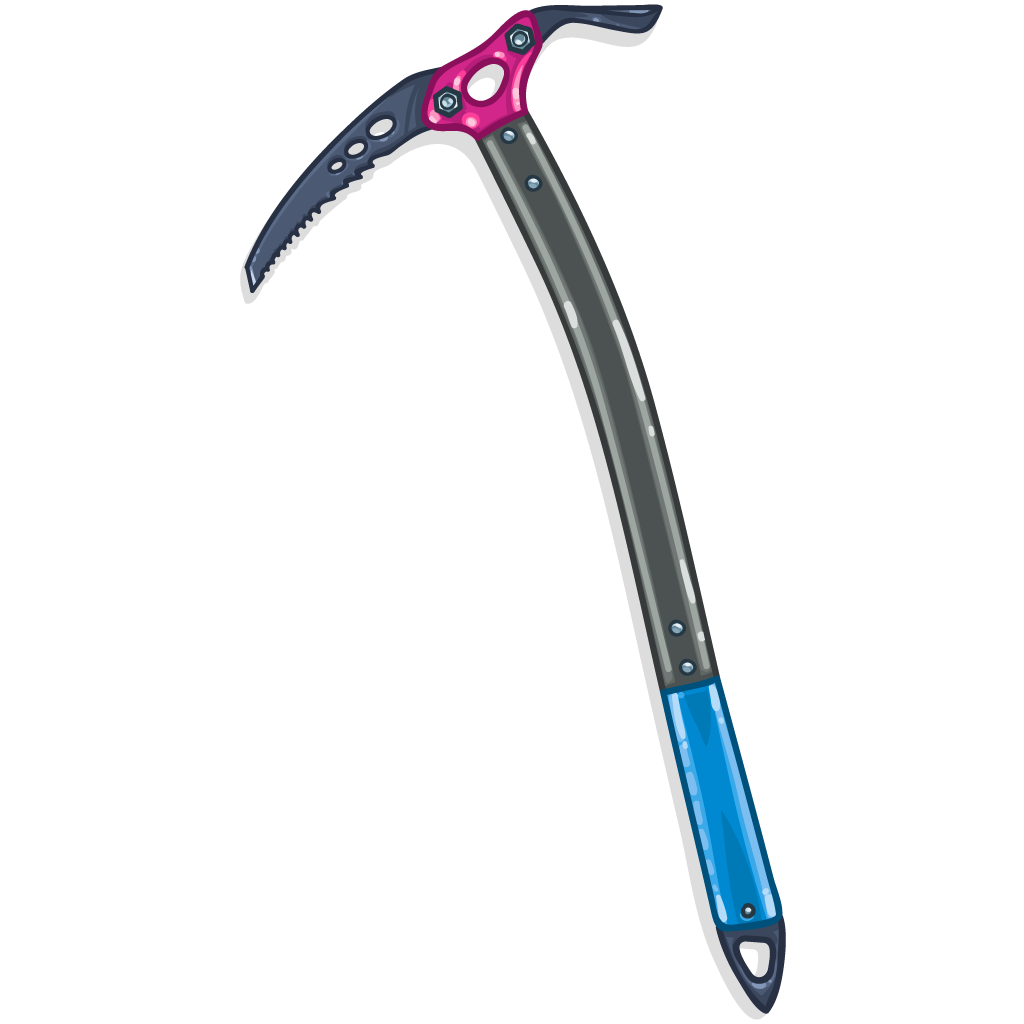Ice Axe PNG Image with Transparent Background