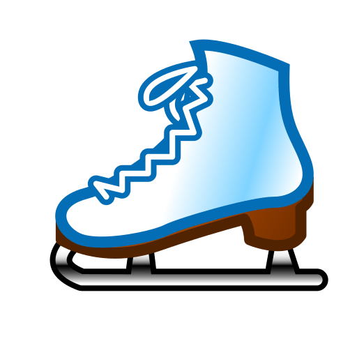 Ice Skate PNG Image Background