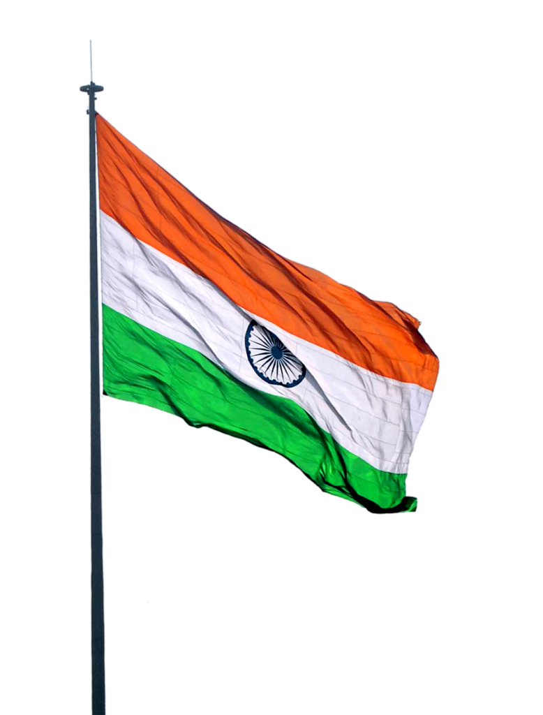 India Flag PNG Background Image