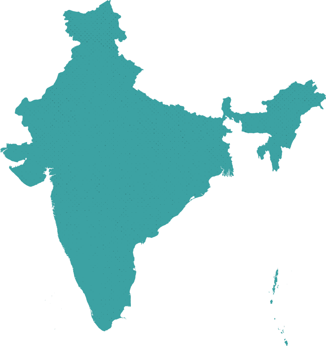 Índia mapa PNG download imagens