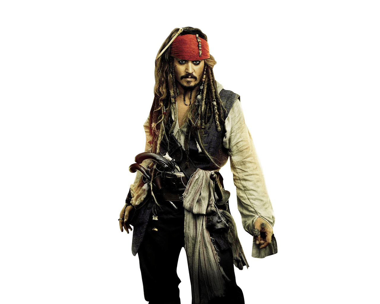 Jack Sparrow PNG Transparent Image