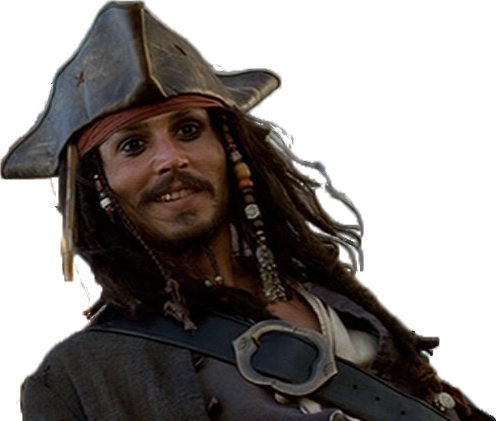 Jack Sparrow Sfondo Trasparente PNG