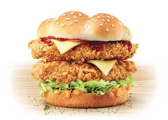 KFC Burger 무료 PNG 이미지