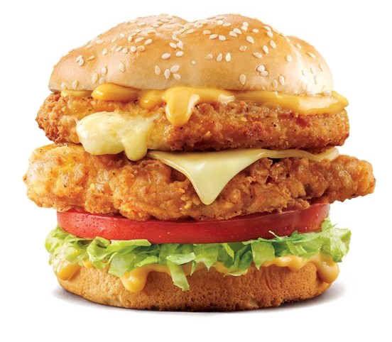 KFC Burger Transparent