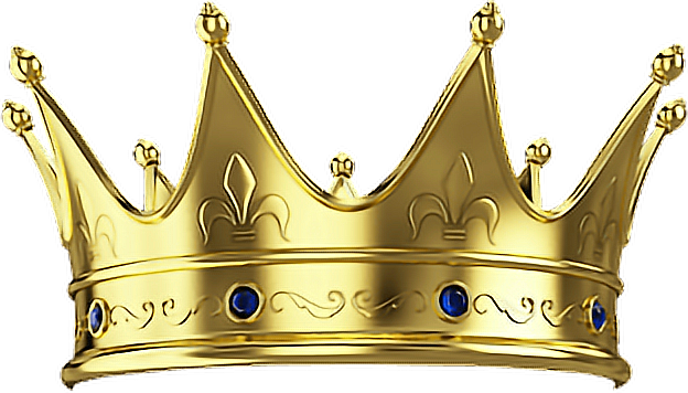 King Crown PNG Background Image