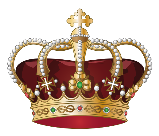 Raja Crown PNG Gambar berkualitas tinggi