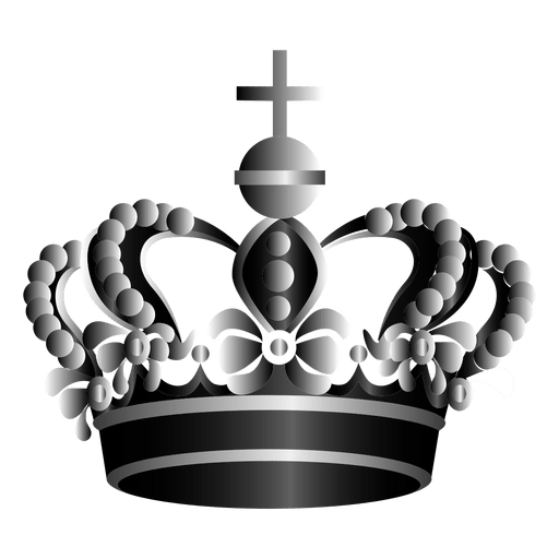 Fundo de imagem de rei coroa PNG