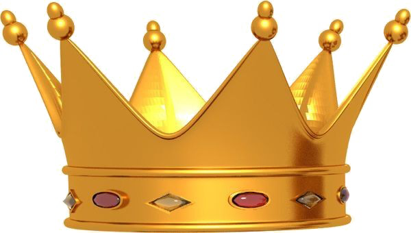 Koning Crown PNG-foto
