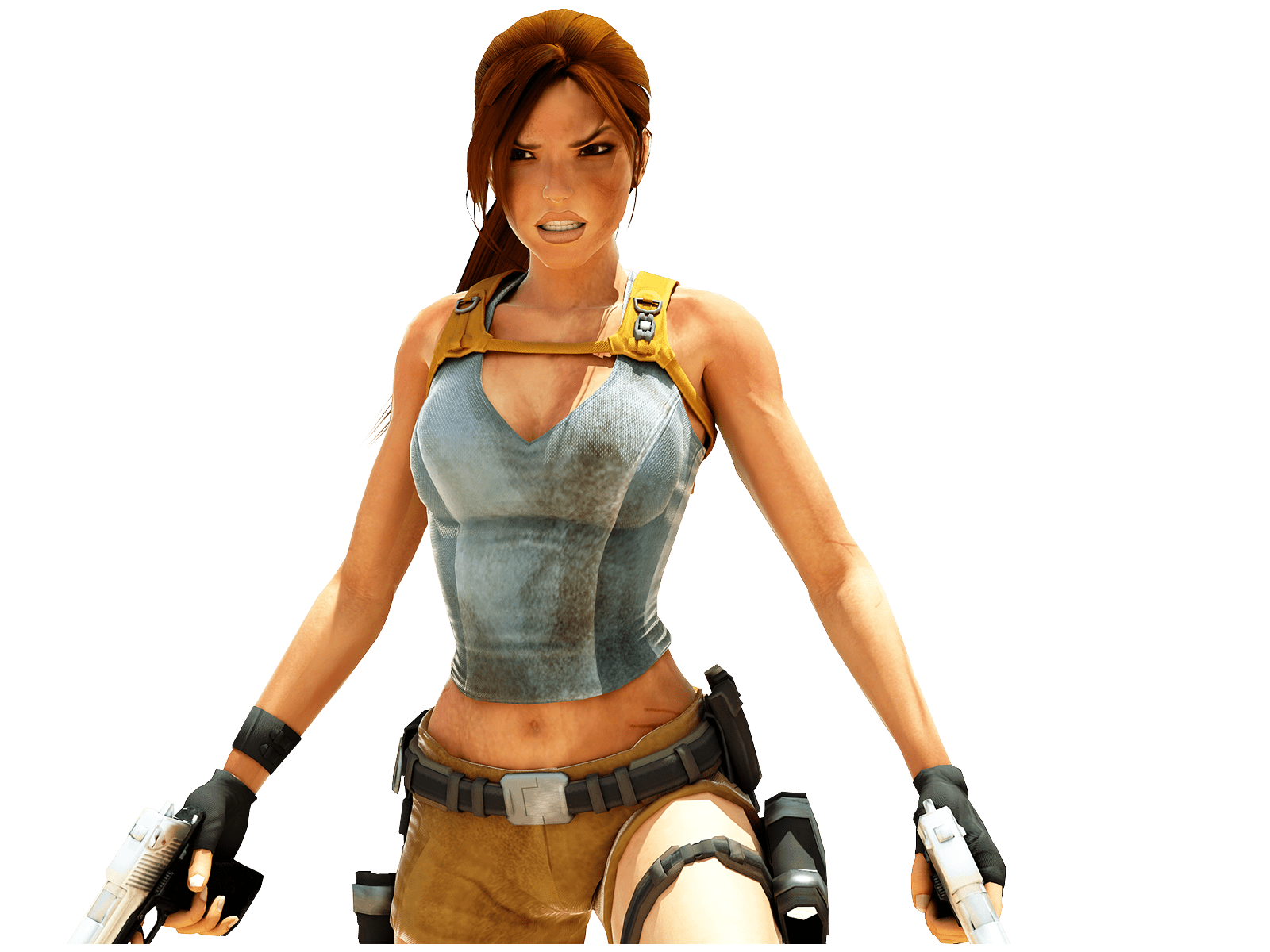 Lara Croft PNG Image Background