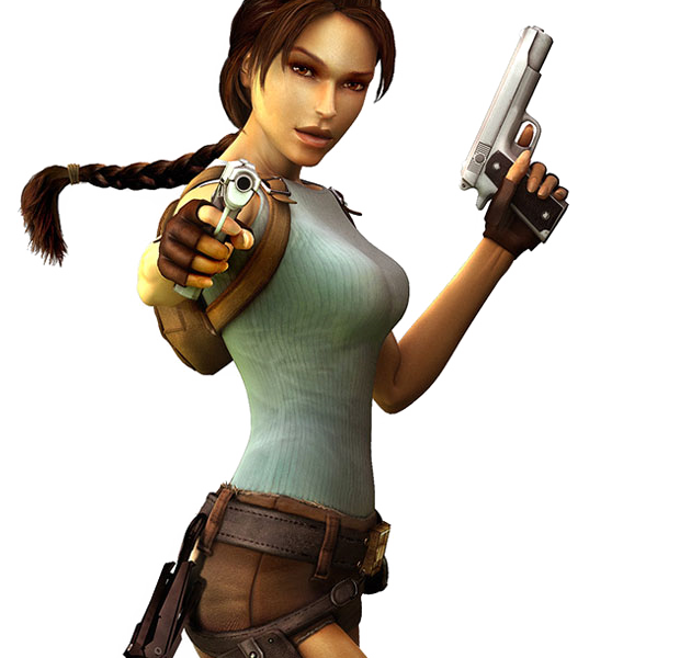Lara Croft Transparent Background PNG
