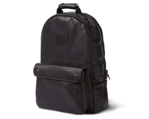 Leather Backpack PNG High-Quality Image