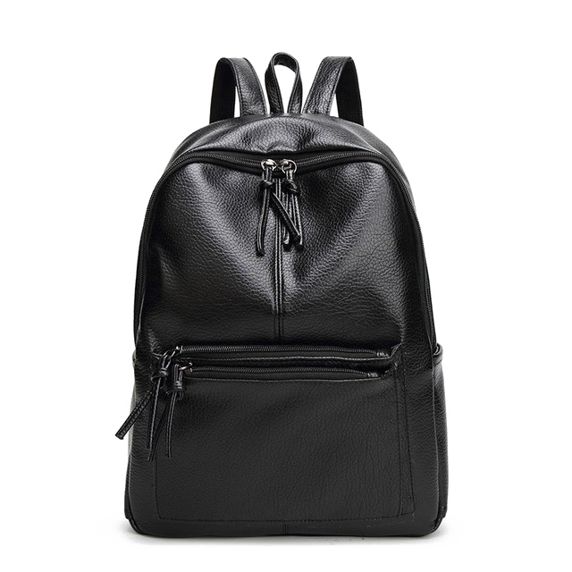 Leather Backpack PNG Pic