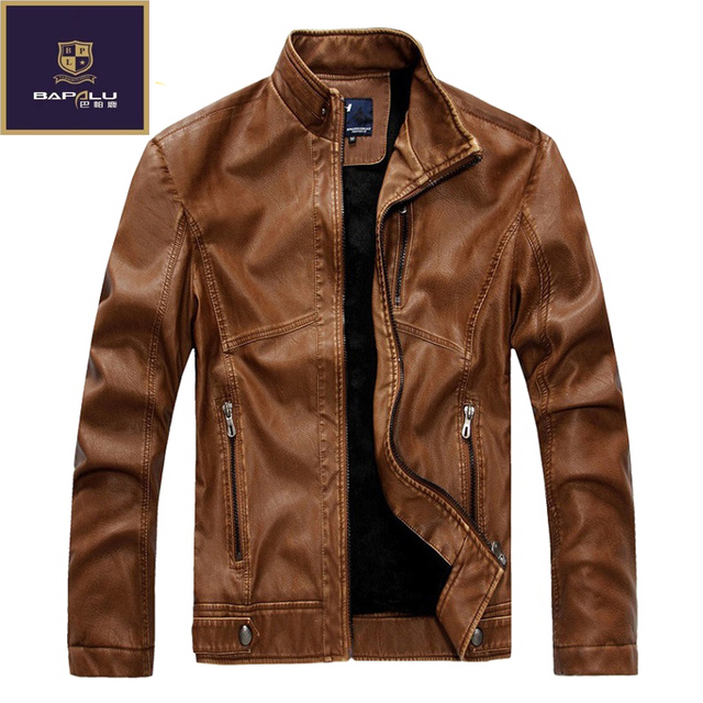 Leather Winter Coat PNG Download Image