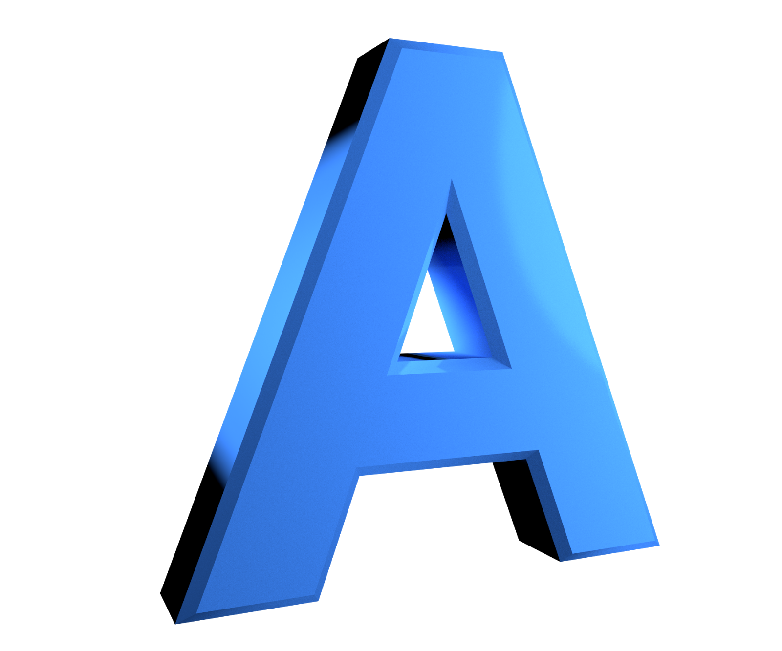 Letter A PNG Image | PNG Arts