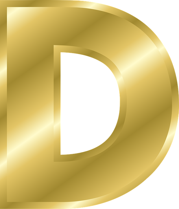 Letter D PNG Picture