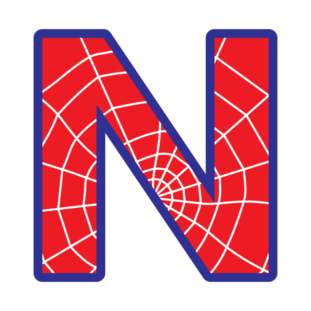 Latar belakang huruf N PNG
