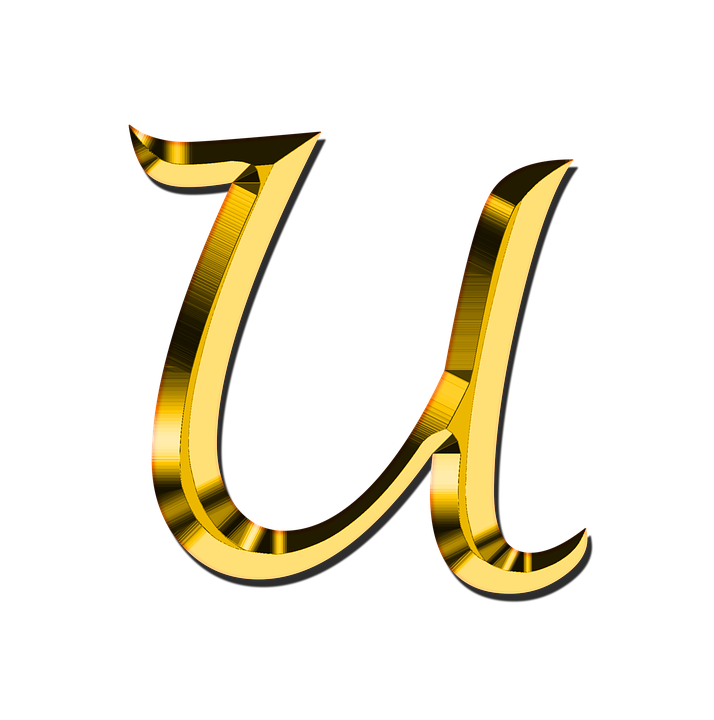 Letter U PNG Picture