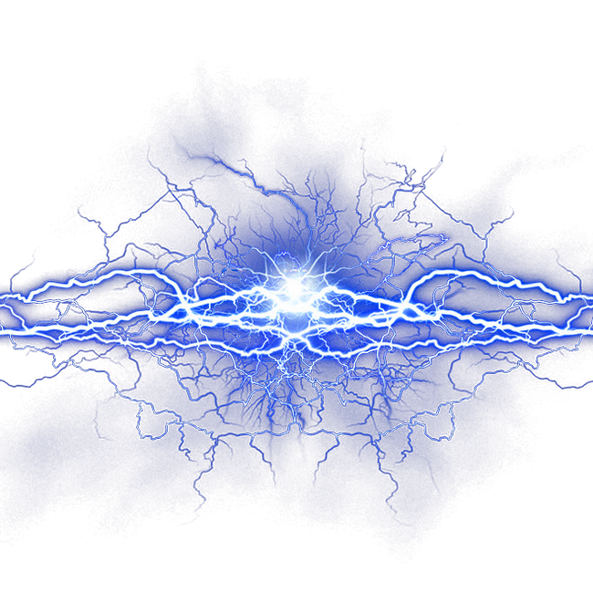 Image PNG lightning haute qualité