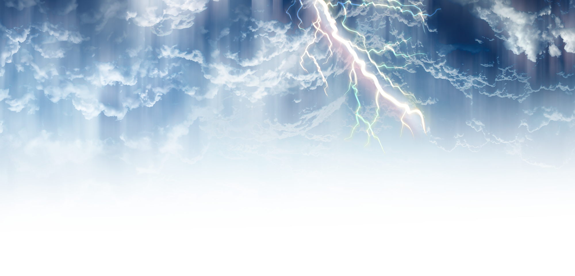 Lightning Strike Imagem de Alta Qualidade PNG