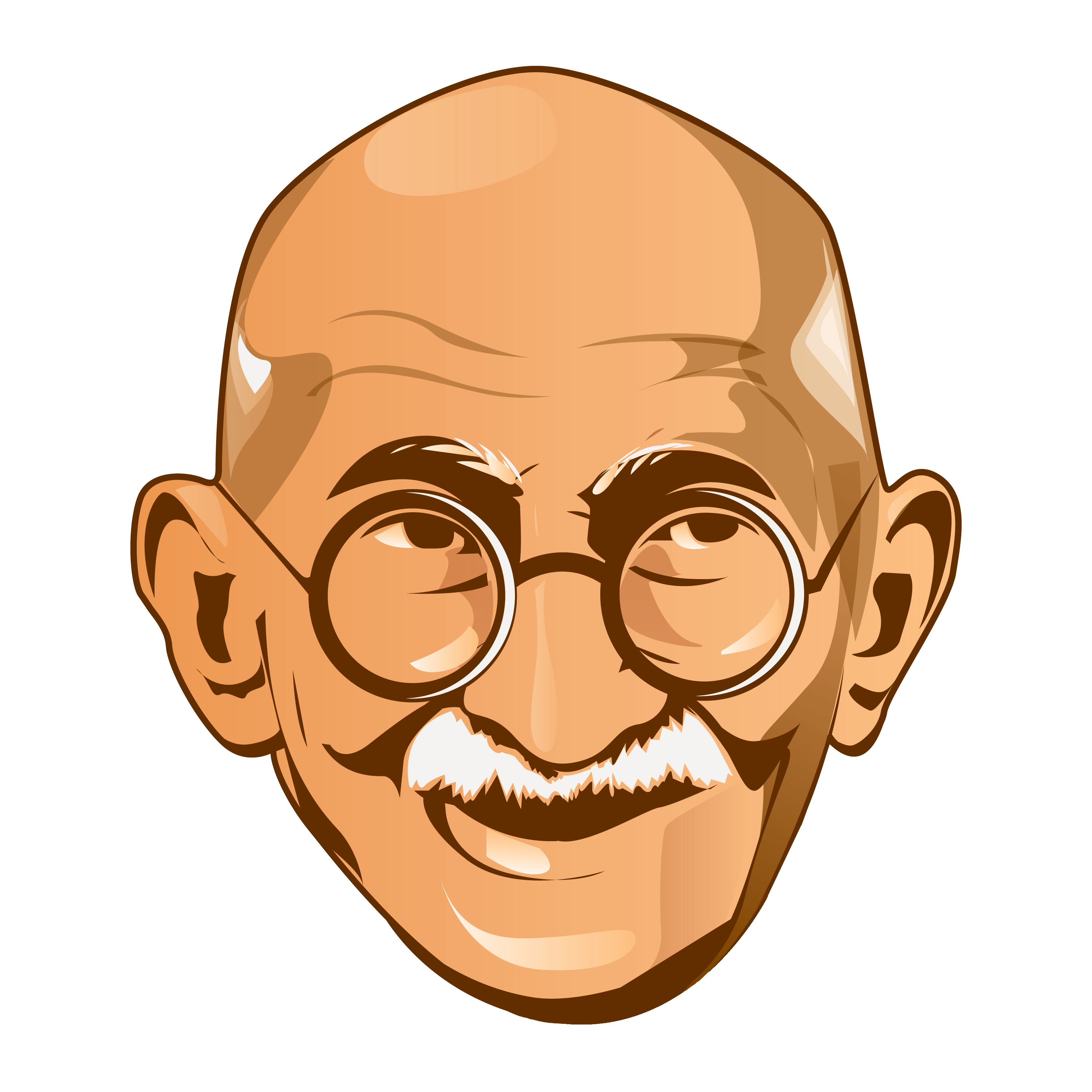 Mahatma Gandhi PNG Background Image