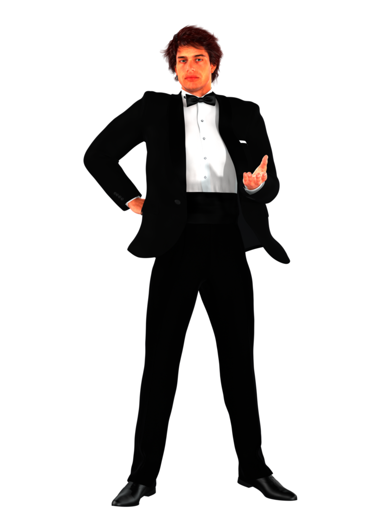 Man In Suit Free PNG Image