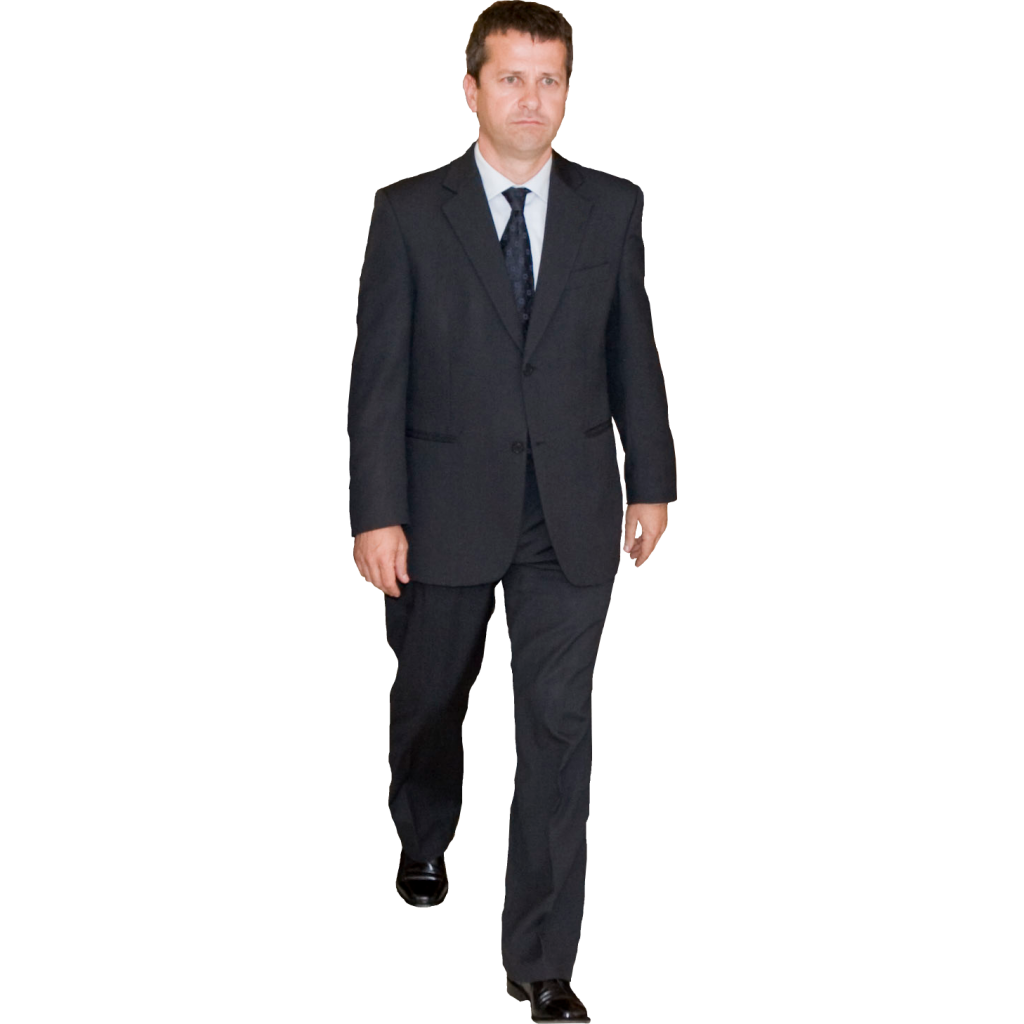 Man In Suit PNG Pic