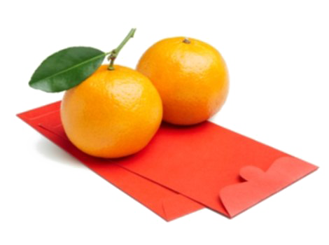 Мандарин оранжевый прозрачный образ