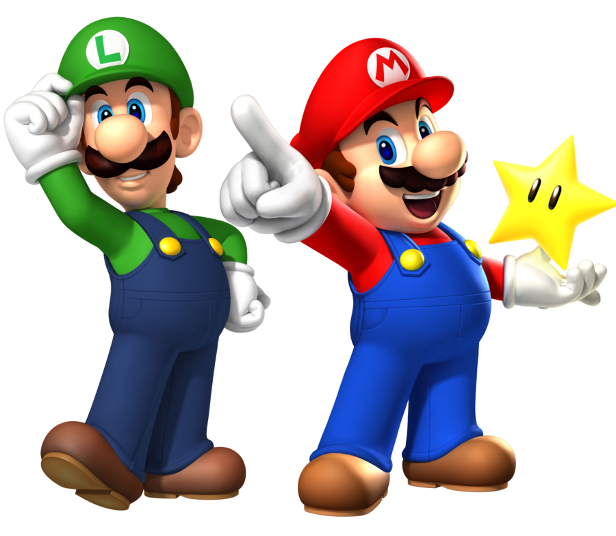 Mario y Luigi imagen PNG gratis