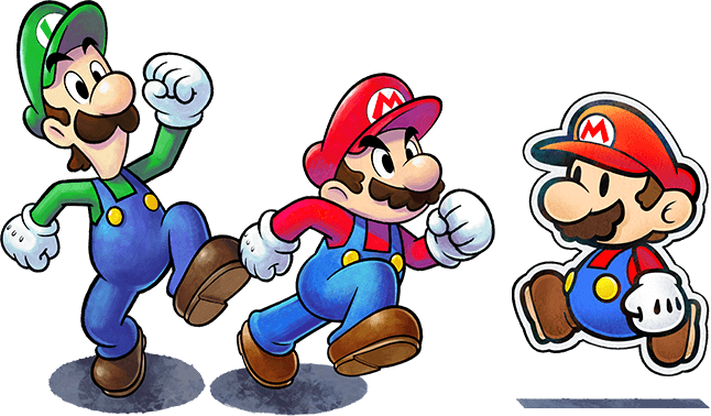 Mario و Luigi PNG صورة مع خلفية شفافة