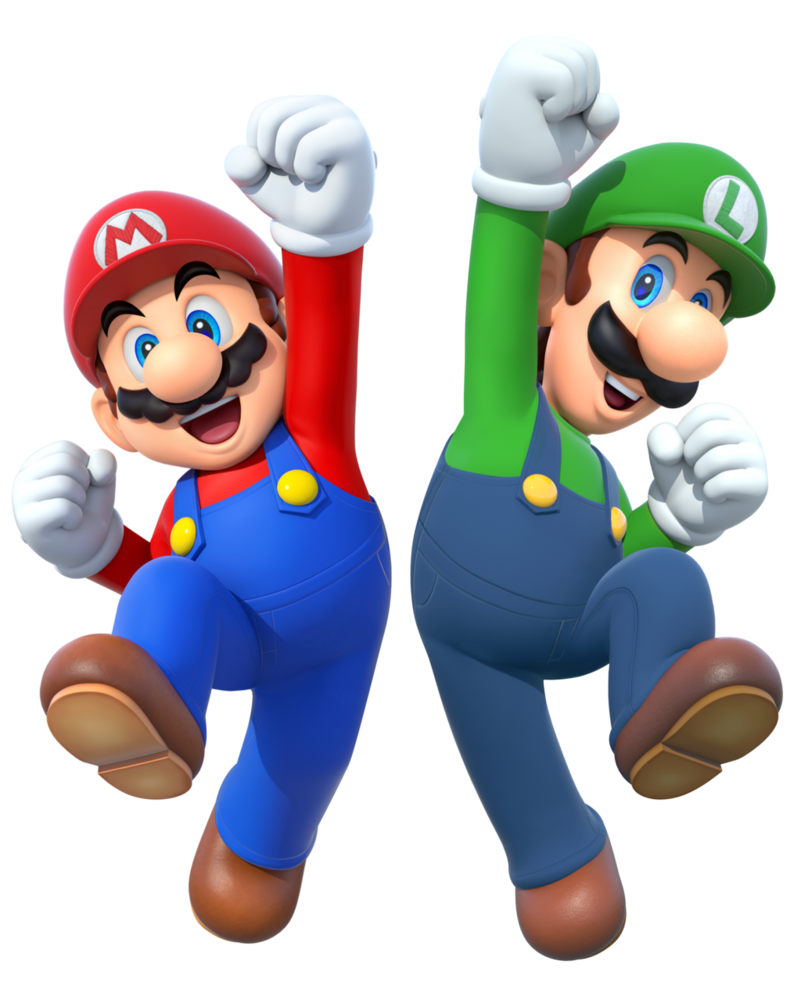 Mario и Luigi PNG Image