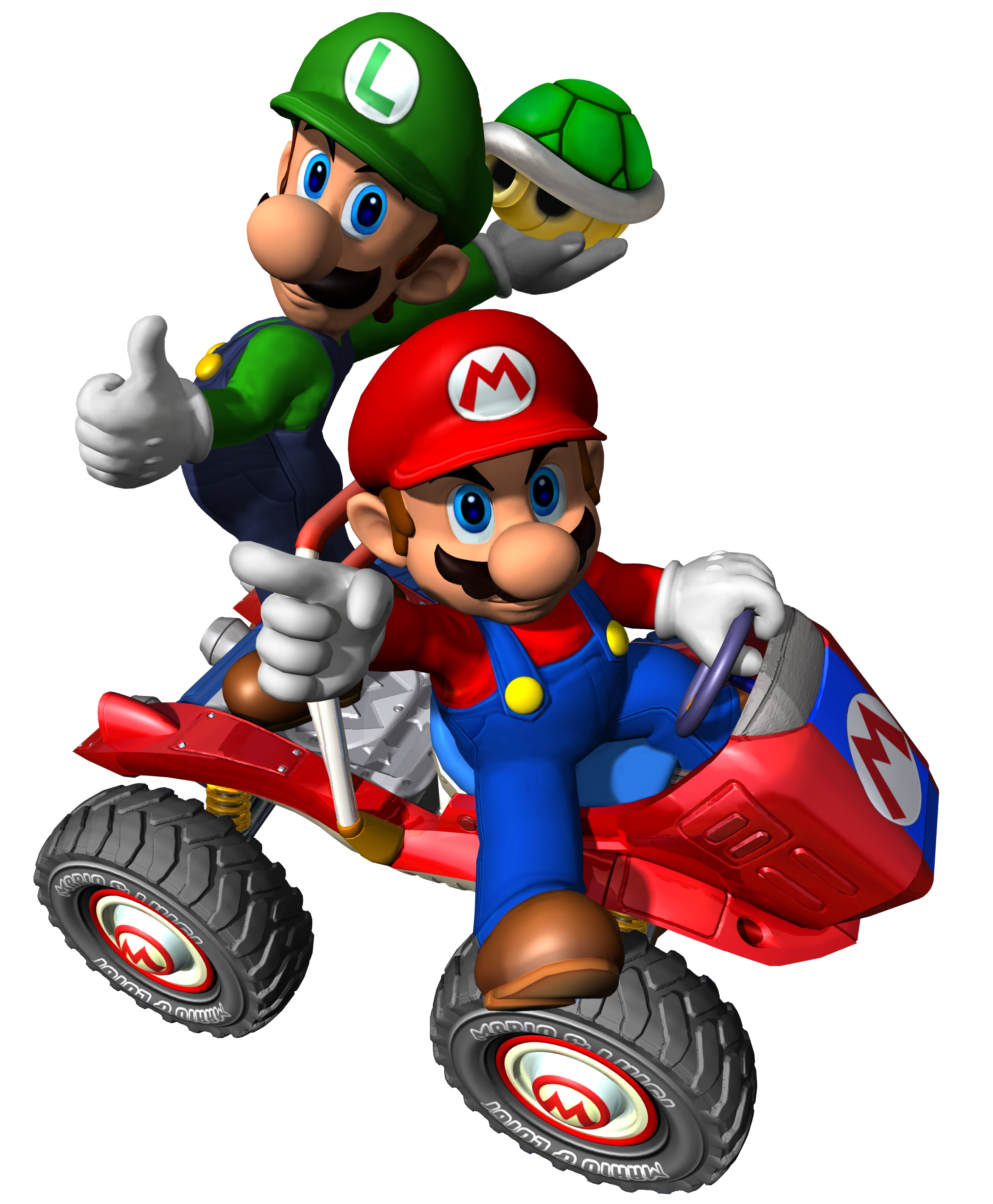 Mario dan luigi PNG Gambar Transparan