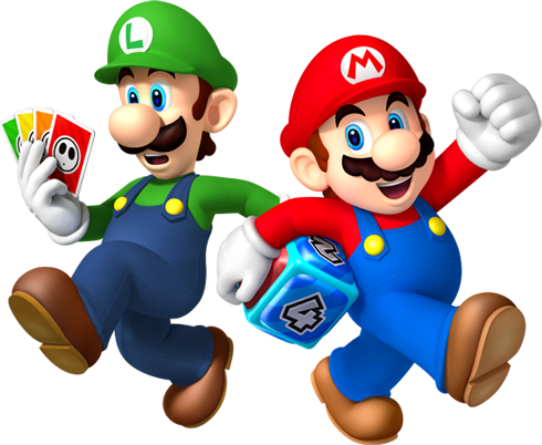 Mario e Luigi Sfondo Trasparente PNG