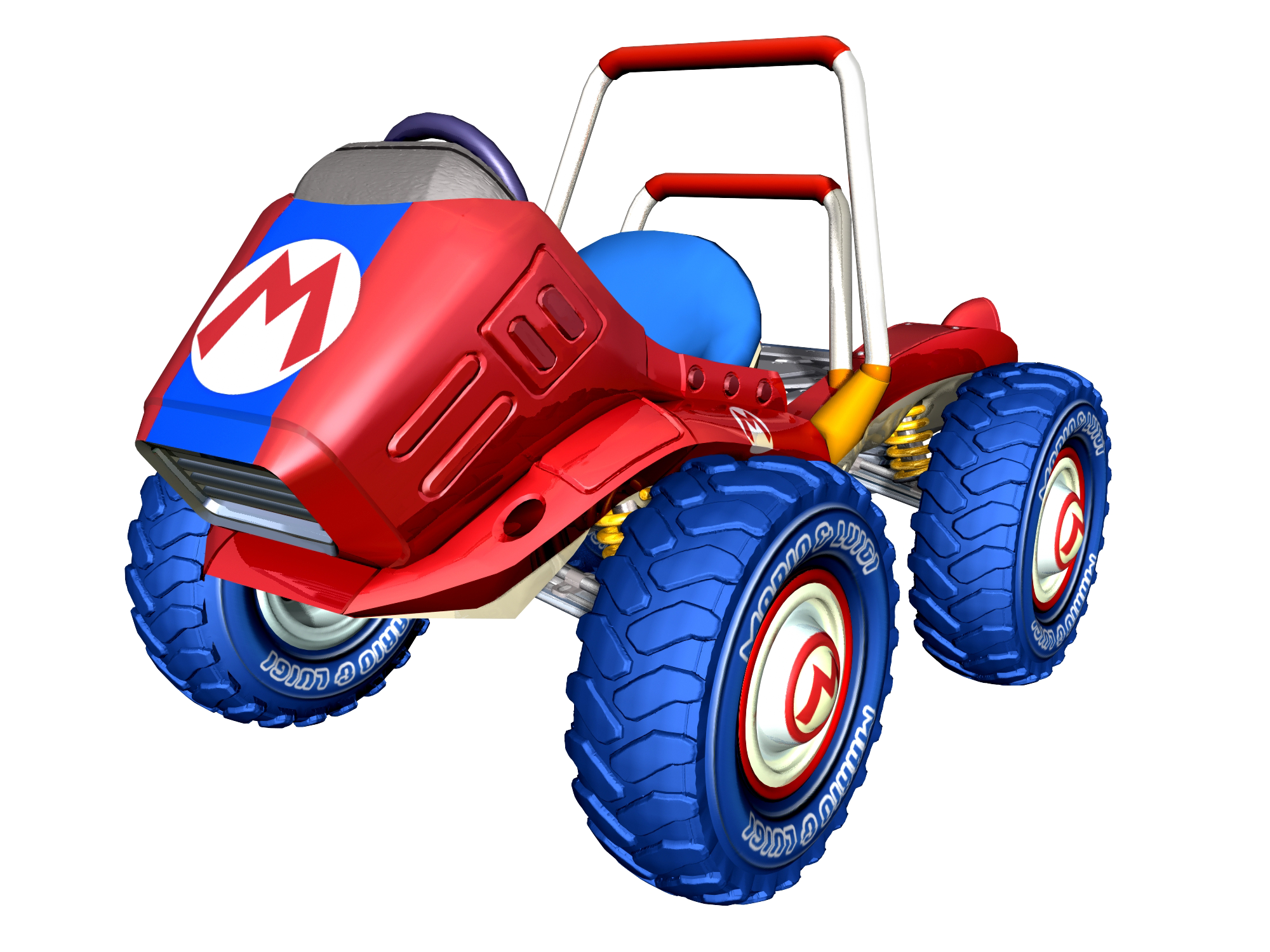 Immagine di sfondo PNG Cart Mario