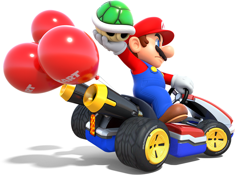 Mario Cart PNG Высококачественное изображение