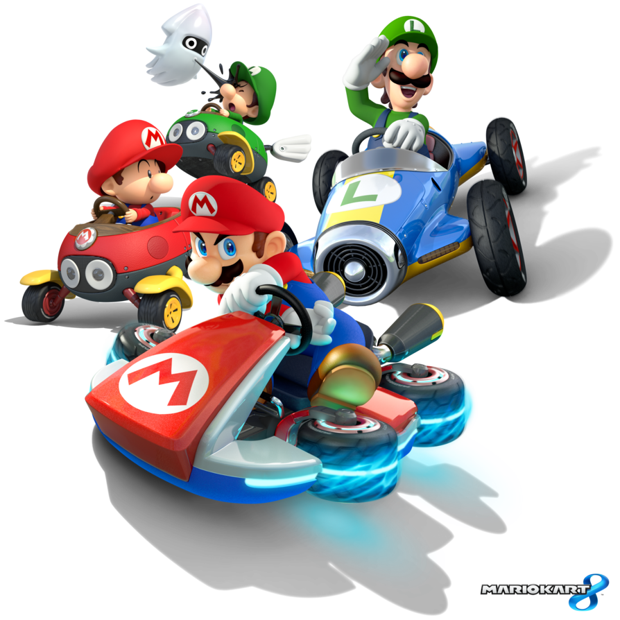 Mario Cart PNG Прозрачное изображение