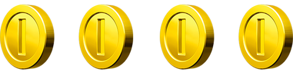 Марио Монета PNG Высококачественное изображение
