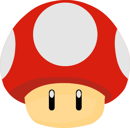 Mario Mushroom gratis PNG Imagen