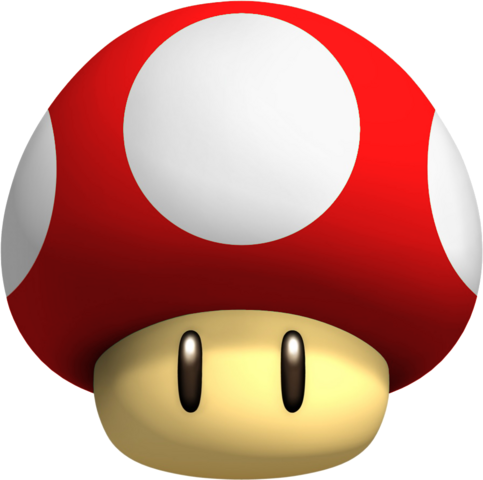 Mario Mushroom PNG High-Quality Image