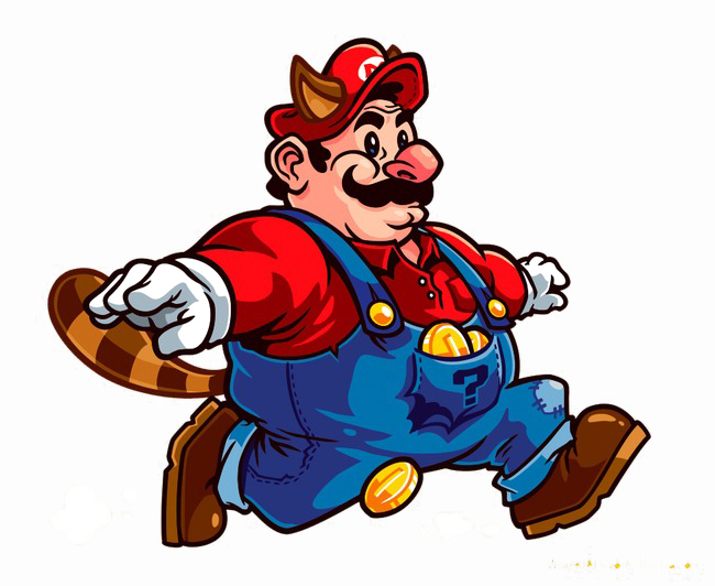 Mario PNG Image Background