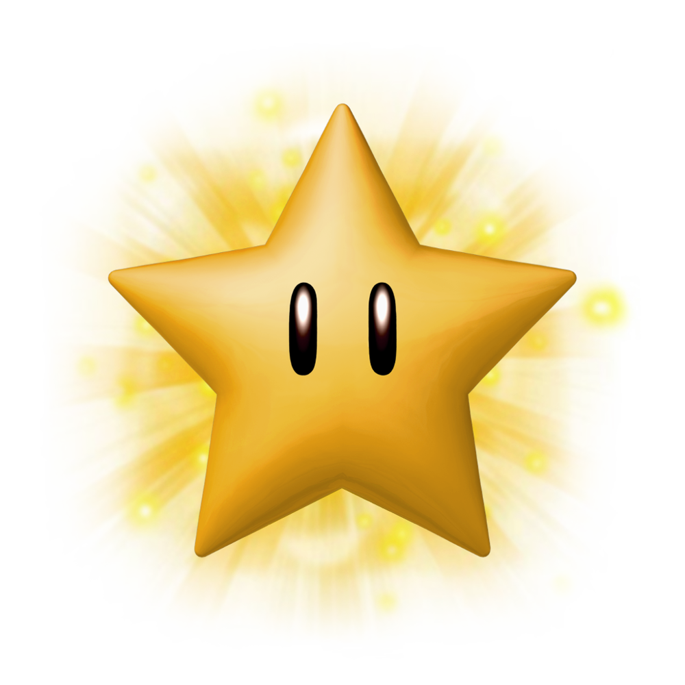 Mario Star PNG Download Image