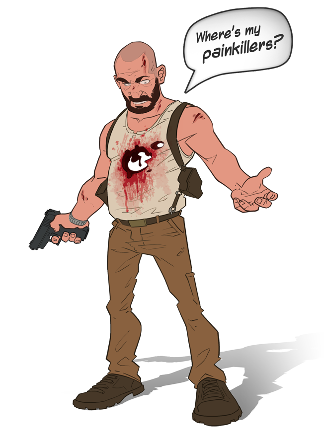 Max Payne PNG High-Quality Image