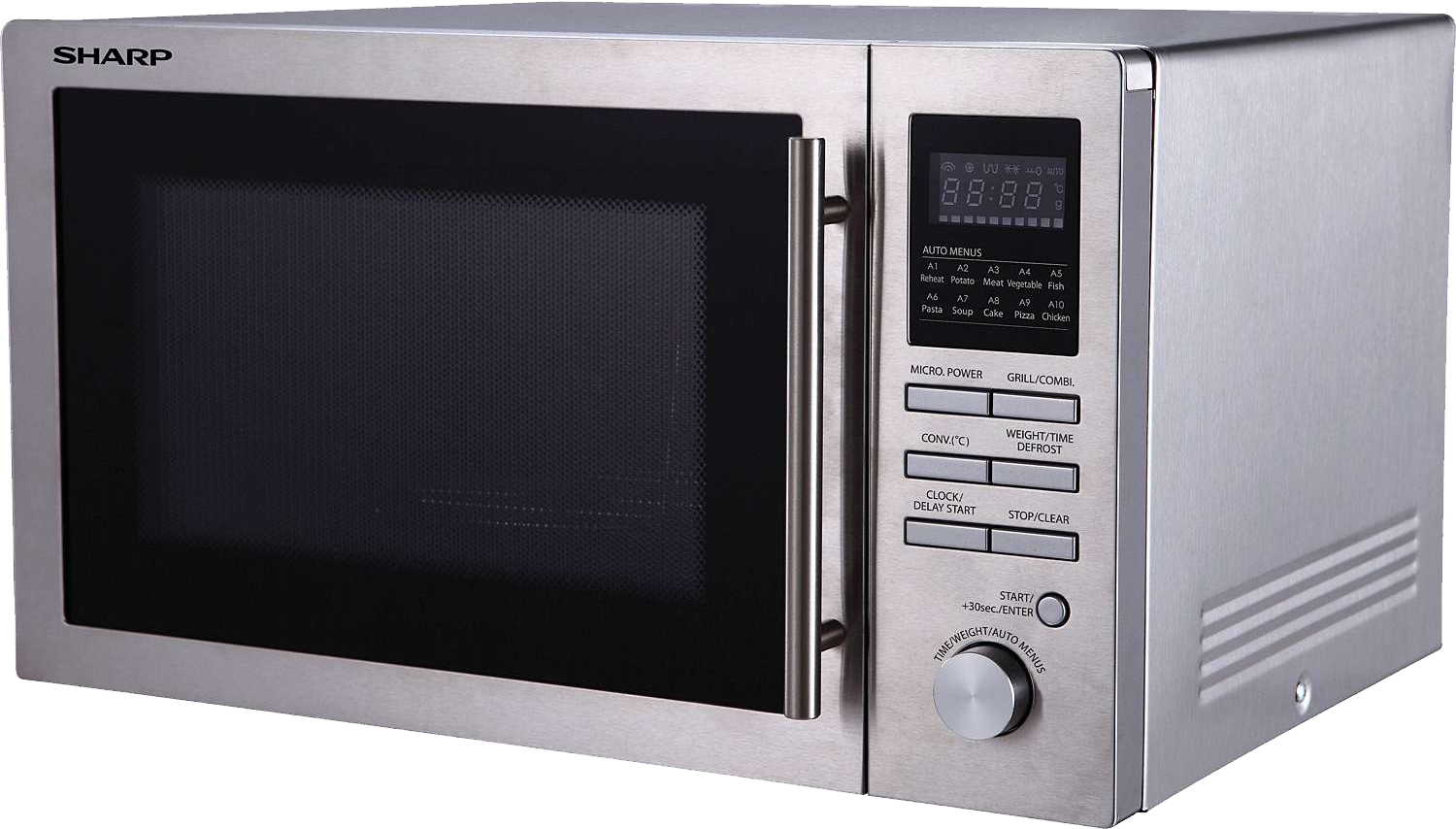 Immagine di sfondo PNG forno a microonde
