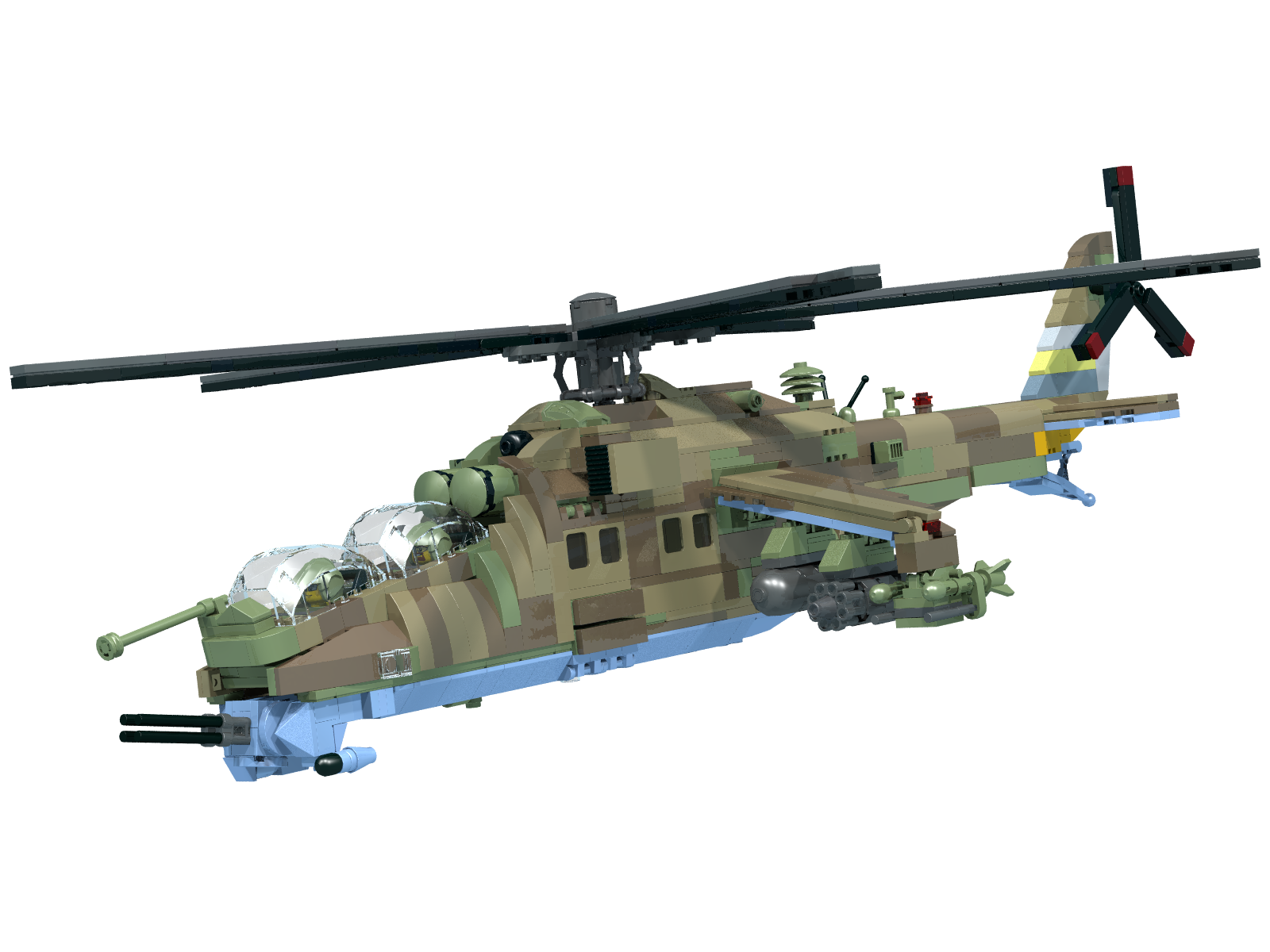 Helicóptero militar PNG descargar imagen